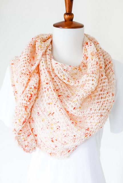 Party Punch Tunisian Shawl