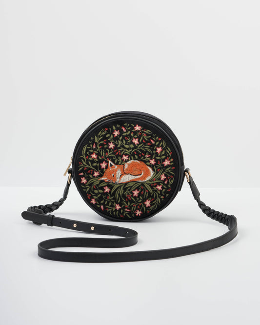 Sleepy Fox Circle Purse - Fable