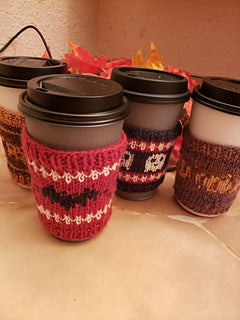 Autumn Doodle Cup Cozy