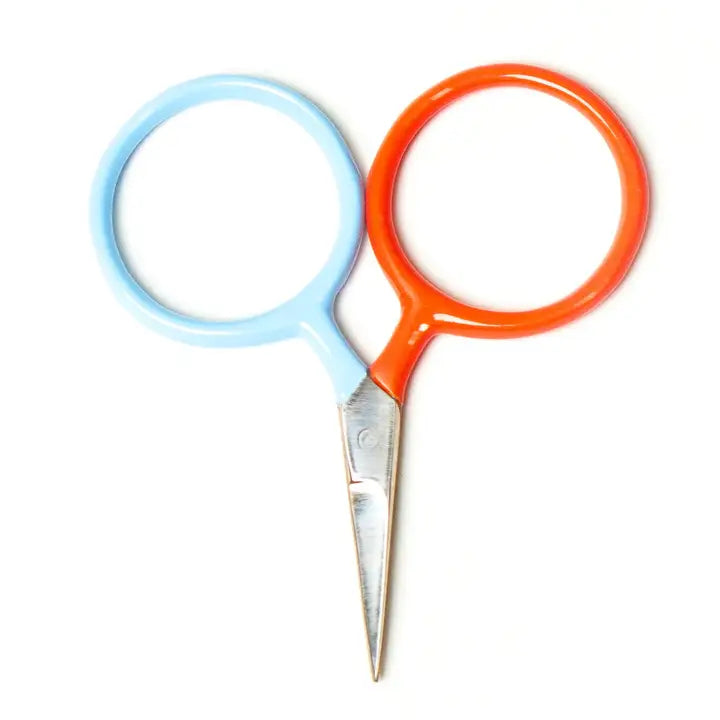 Two Tone Circle Mini Scissors