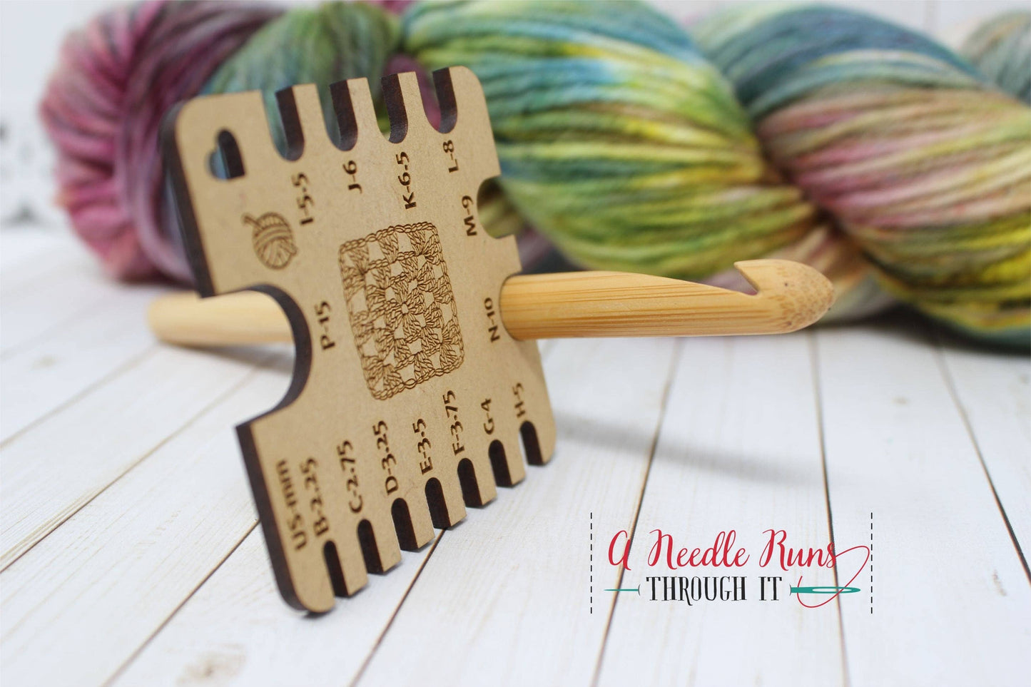 Crochet Hook Gauge Square