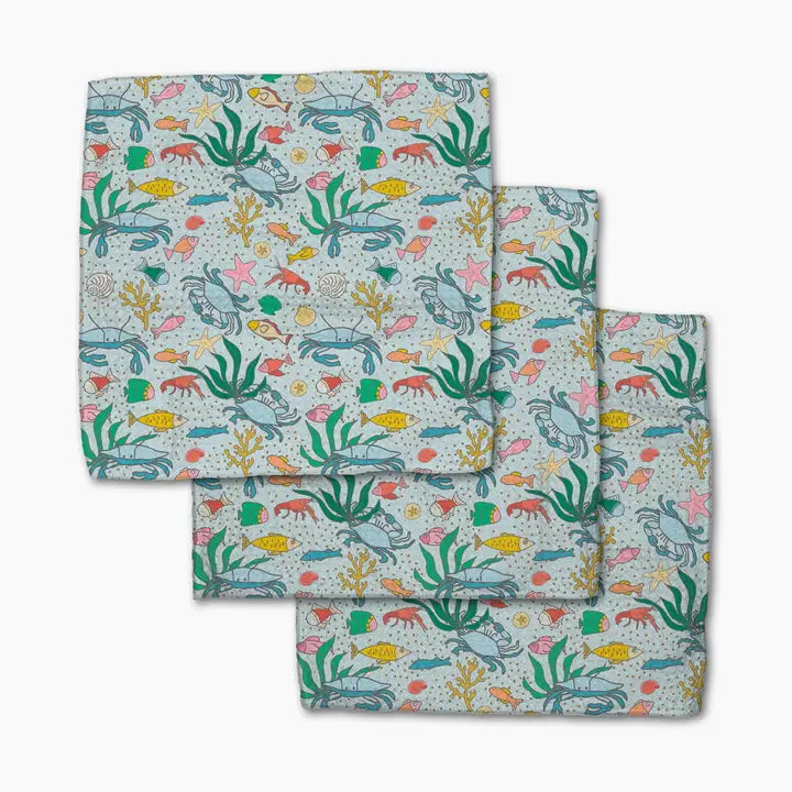 Geometry Dishcloth Set
