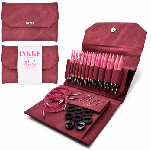 Lykke 5" Interchangeable Needle Set - Blush Denim