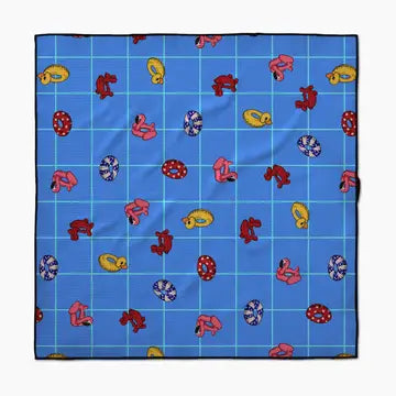 Geometry Dog Towel