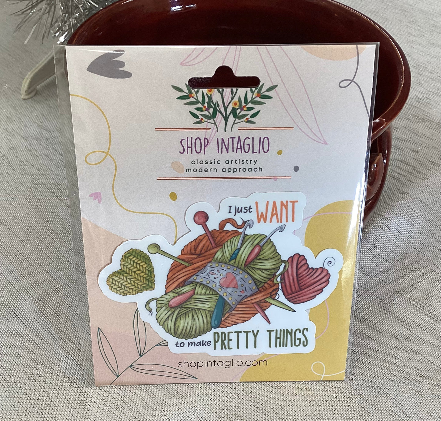 Shop Intaglio Stickers