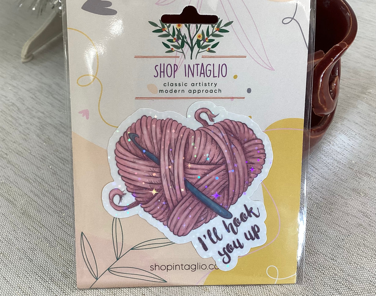 Shop Intaglio Stickers