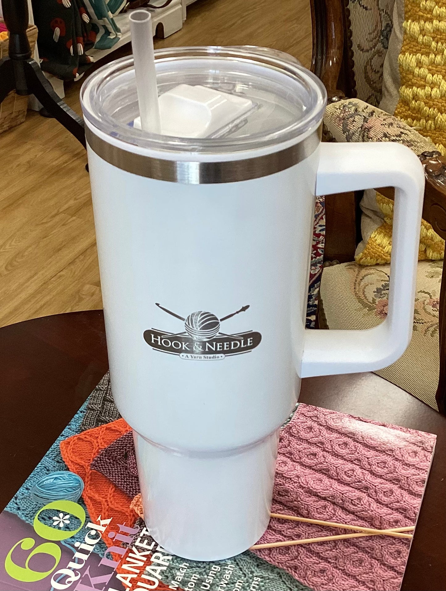 Hook & Needle 40 oz. Stainless Travel Mug