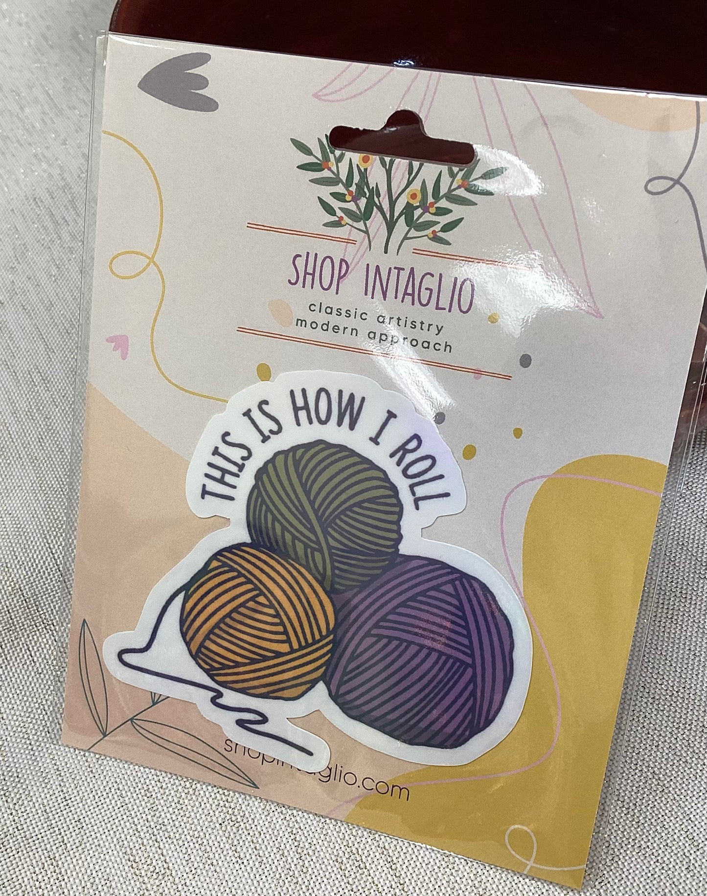 Shop Intaglio Stickers