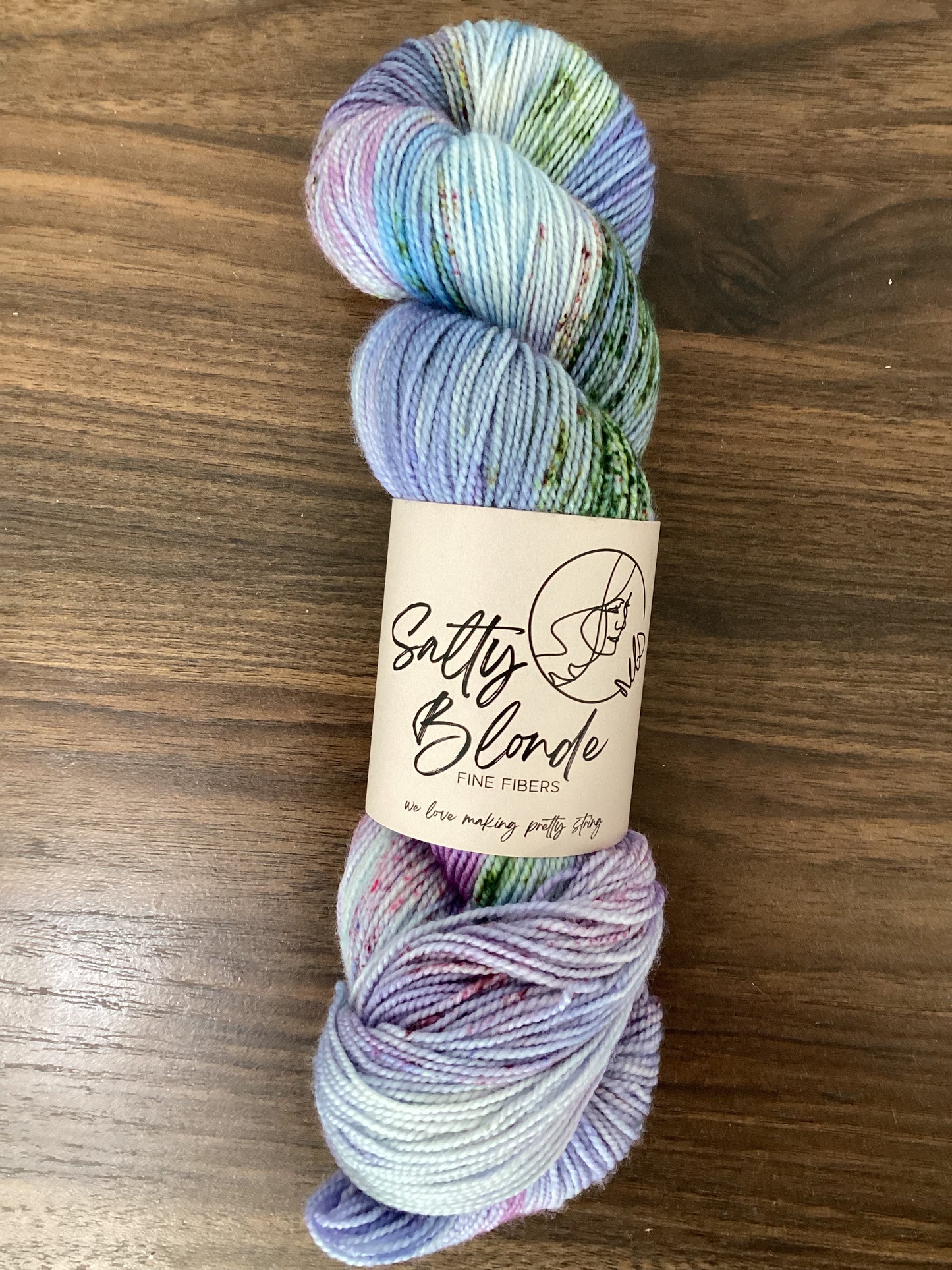 Salty Blonde 2-ply Sock