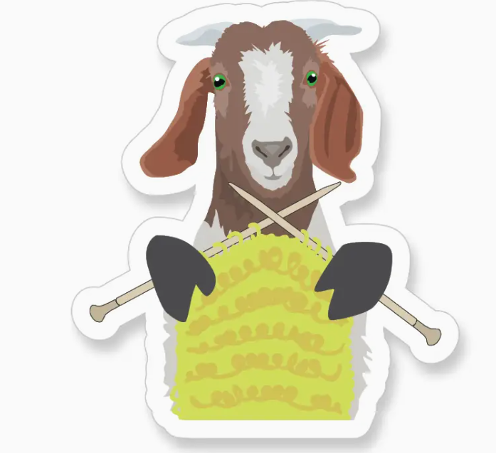 Knit and Crochet Stickers