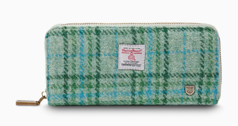 Harris Tweed Long Zip Wallet