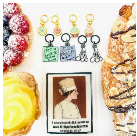 Bakery Delights Stitch Markers