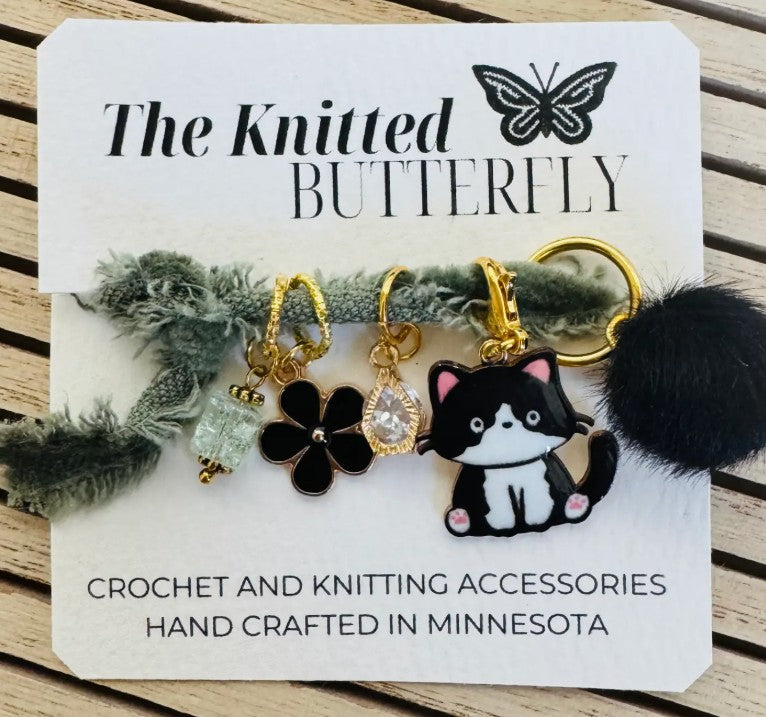 Cat Stitch Markers/Progress Keepers
