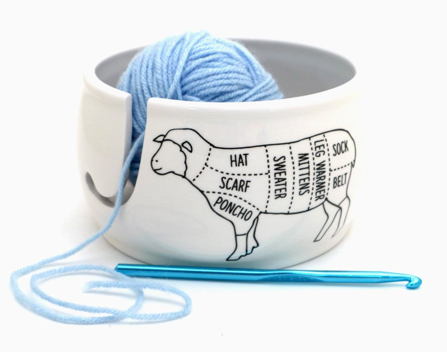 Sheep Parts Yarn Bowl