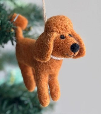 Felted Wool Christmas Ornaments