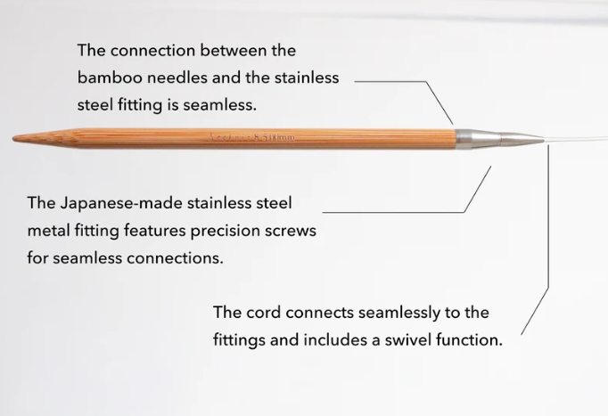 Koshitsu Fixed Circular Needles - 40 inch