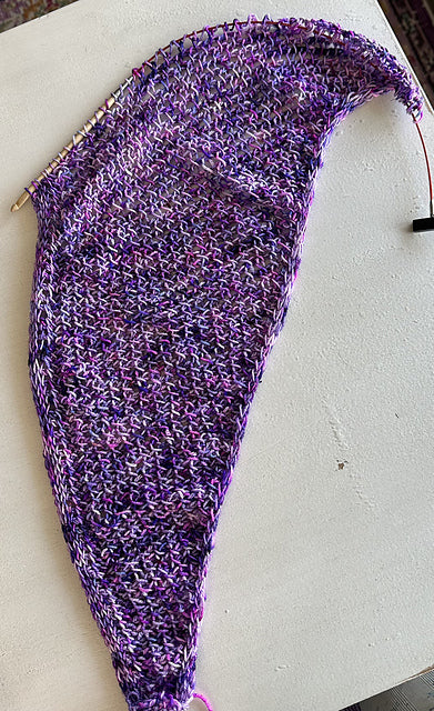 Party Punch Tunisian Shawl
