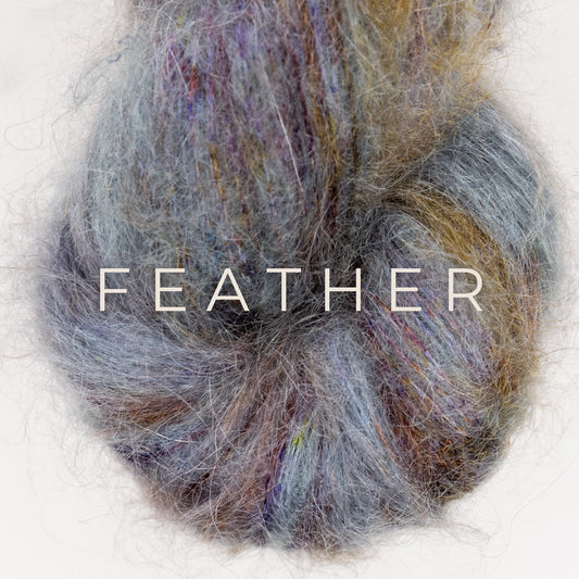 Magpie Fibers Feather