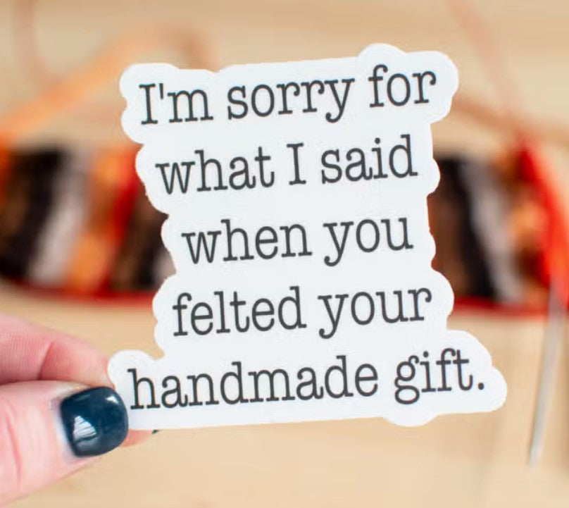 Sorry Stickers