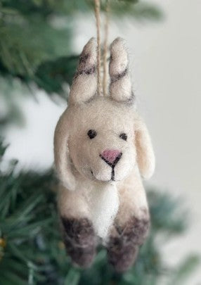 Felted Wool Christmas Ornaments