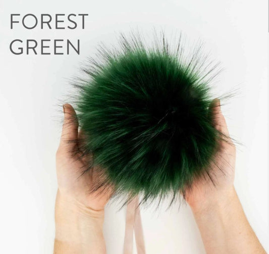 6 Inch Faux Fur Pom Pom