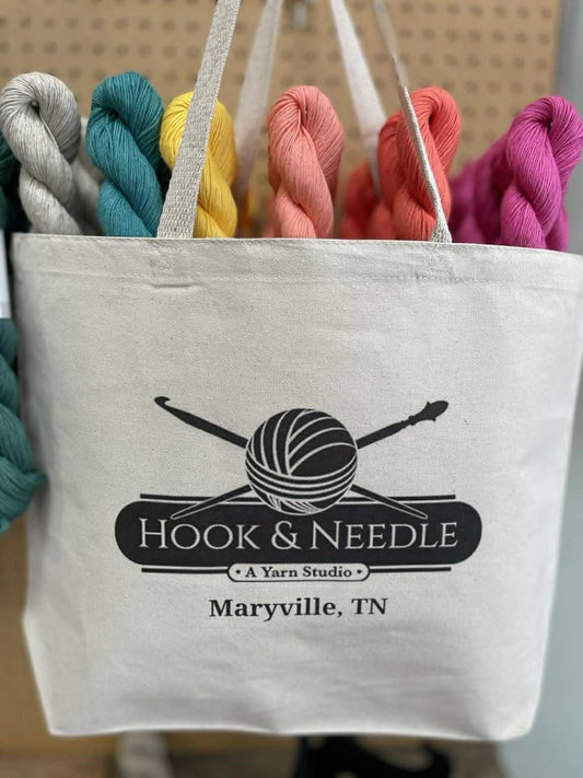 Hook & Needle Canvas Tote