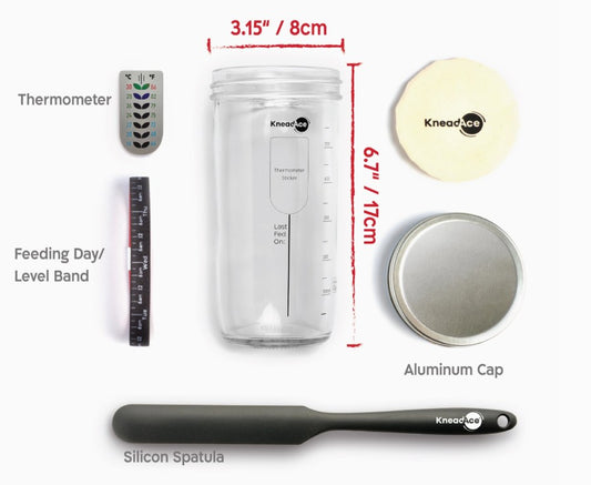 The Ultimate Sourdough Bread Starter Jar