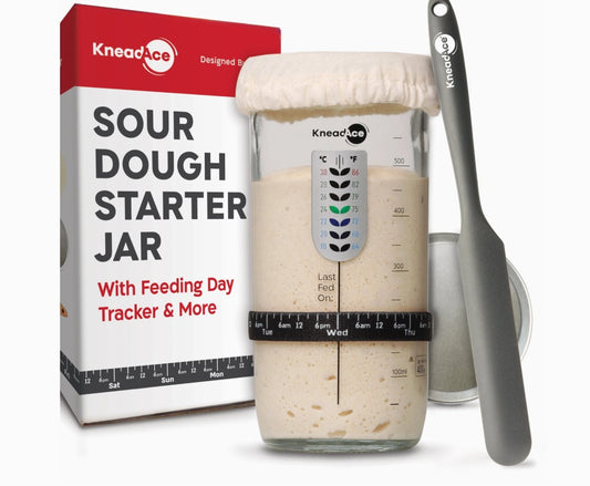 The Ultimate Sourdough Bread Starter Jar