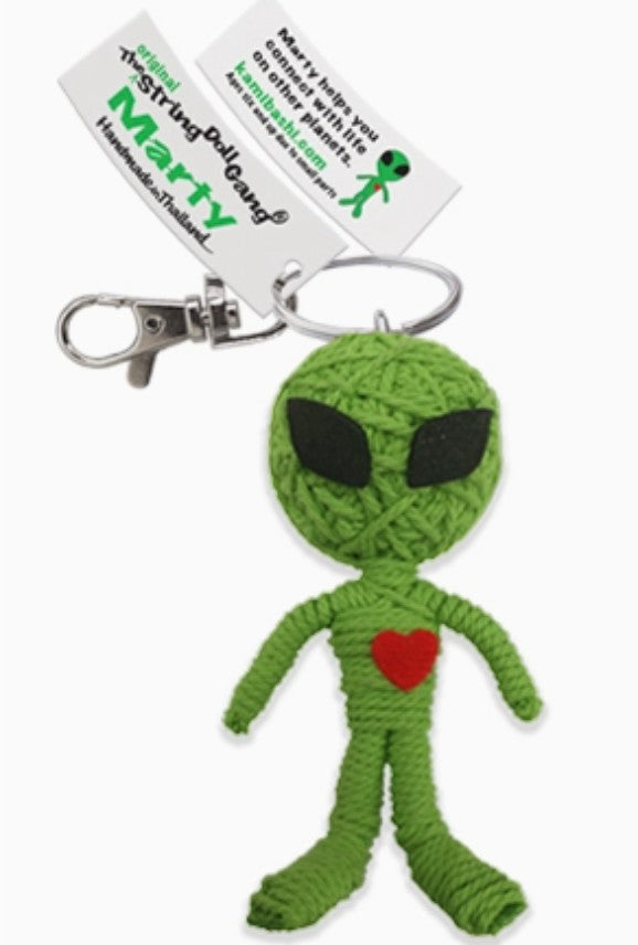 Kamibashi String Doll Keychains