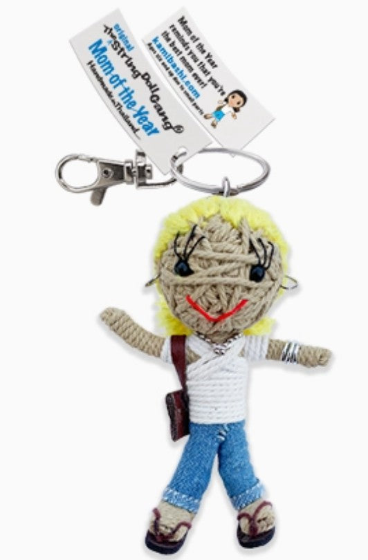 Kamibashi String Doll Keychains