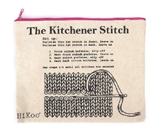 Kitchner Stitch Pouch
