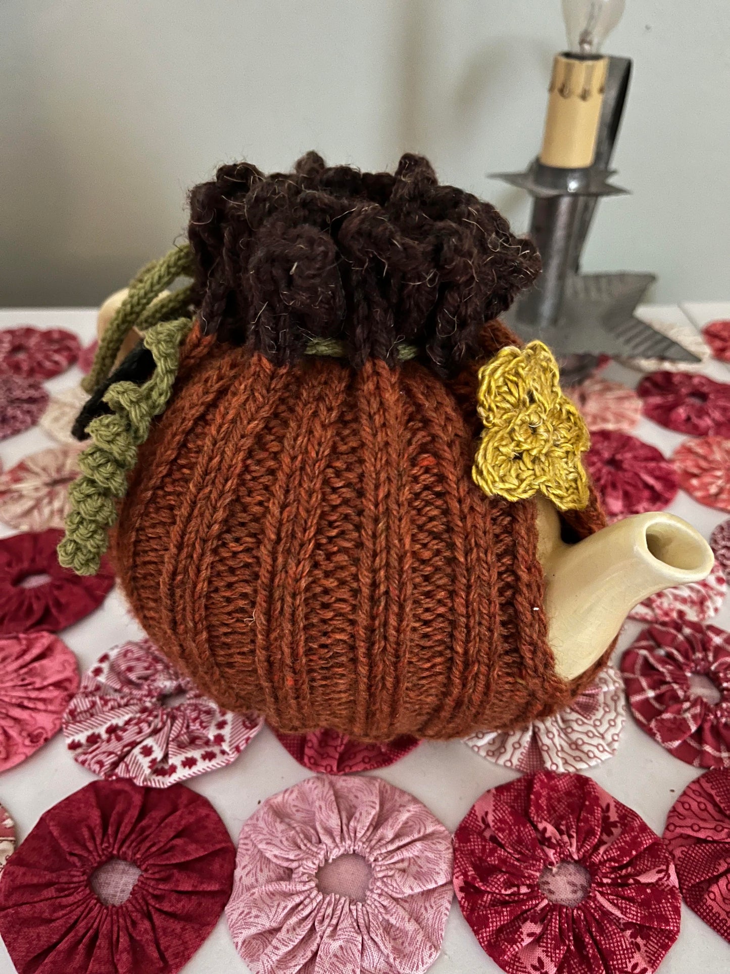 Pumpkin Tea Cozy