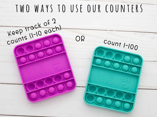 Colorful Row Counters