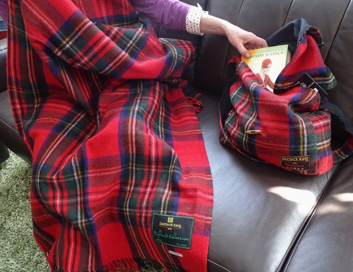Royal Stewart Tartan Blanket
