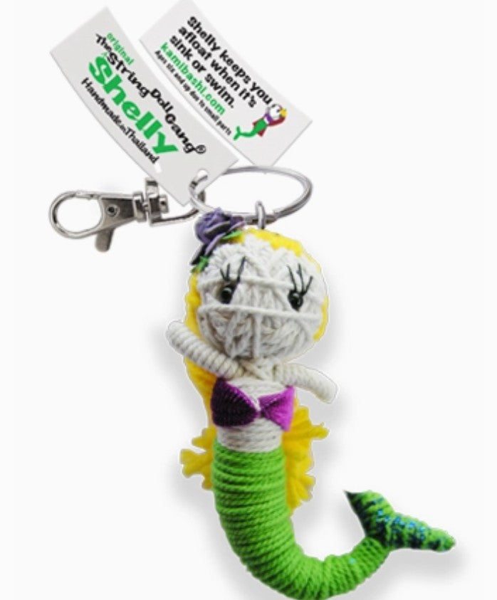 Kamibashi String Doll Keychains