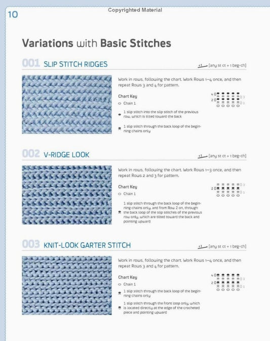 The New Crochet Stitch Dictionary
