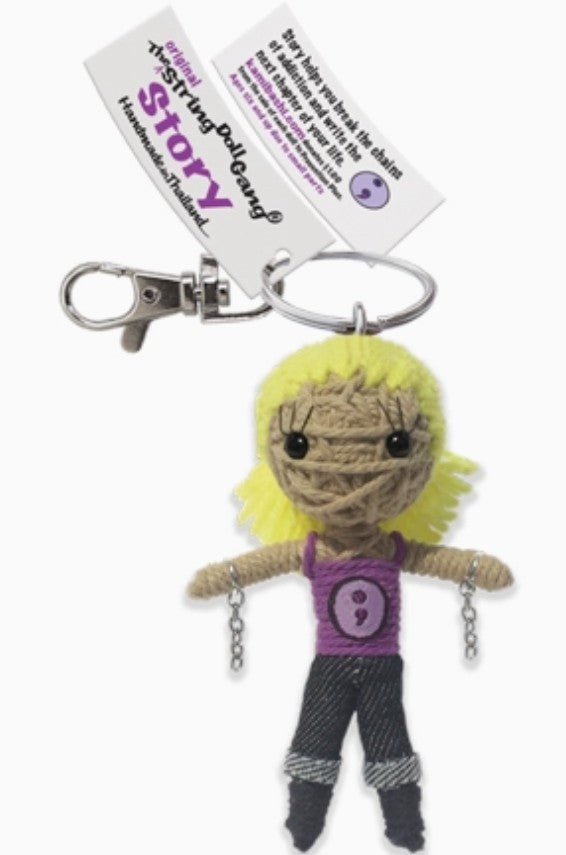 Kamibashi String Doll Keychains