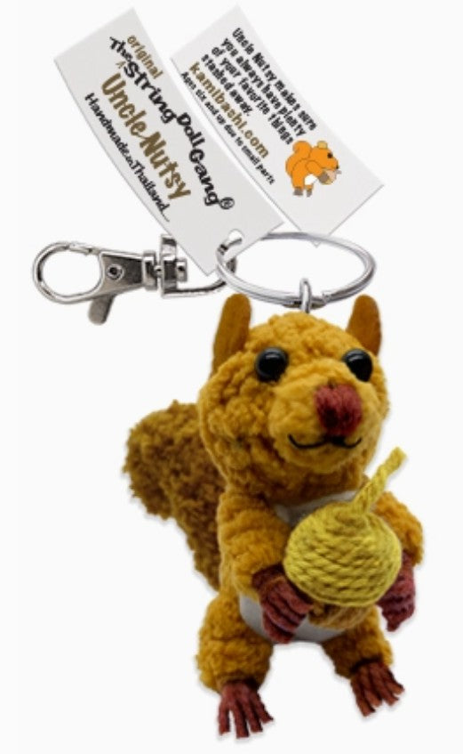 Kamibashi String Doll Keychains