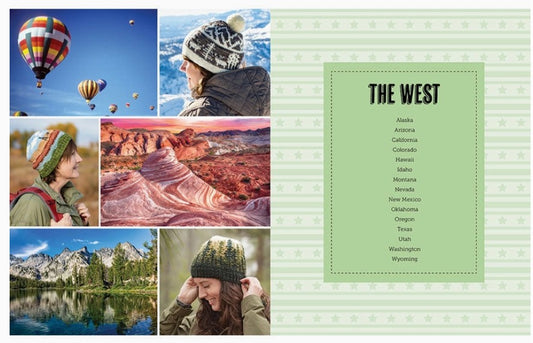 Knitting the USA - 50 Beanies from 50 States