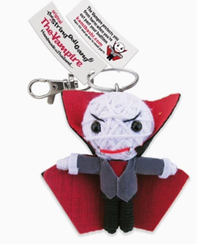 Kamibashi String Doll Keychains