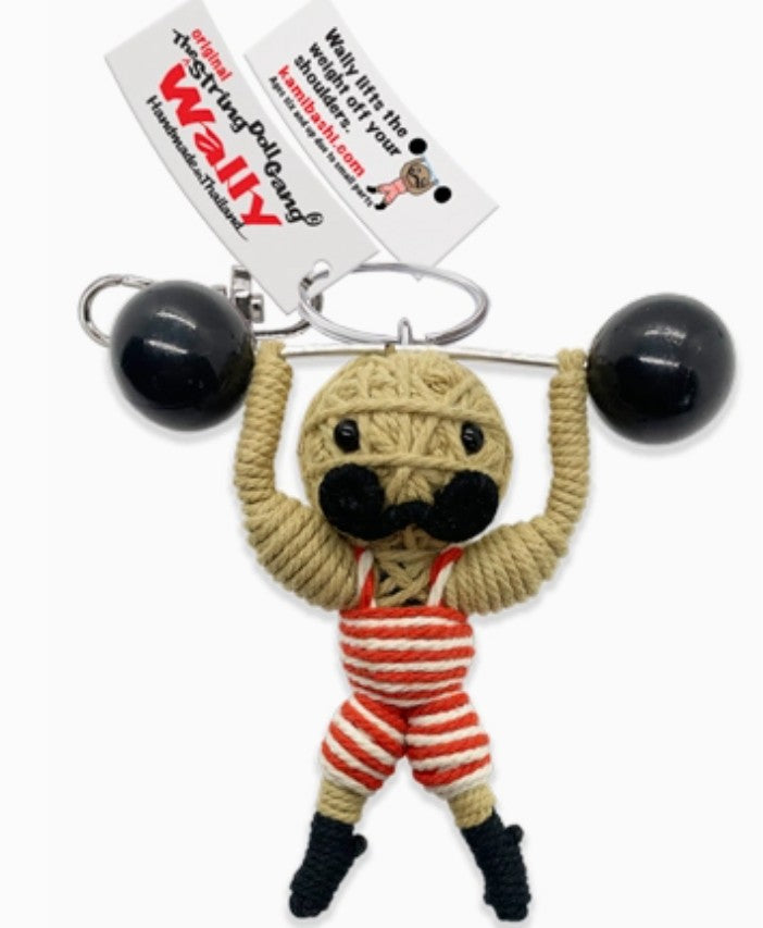 Kamibashi String Doll Keychains