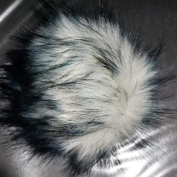 Faux Raccoon Fur Pom-Pom