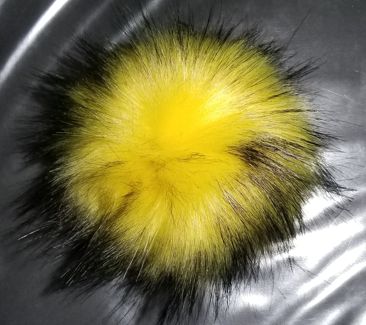 Faux Raccoon Fur Pom-Pom