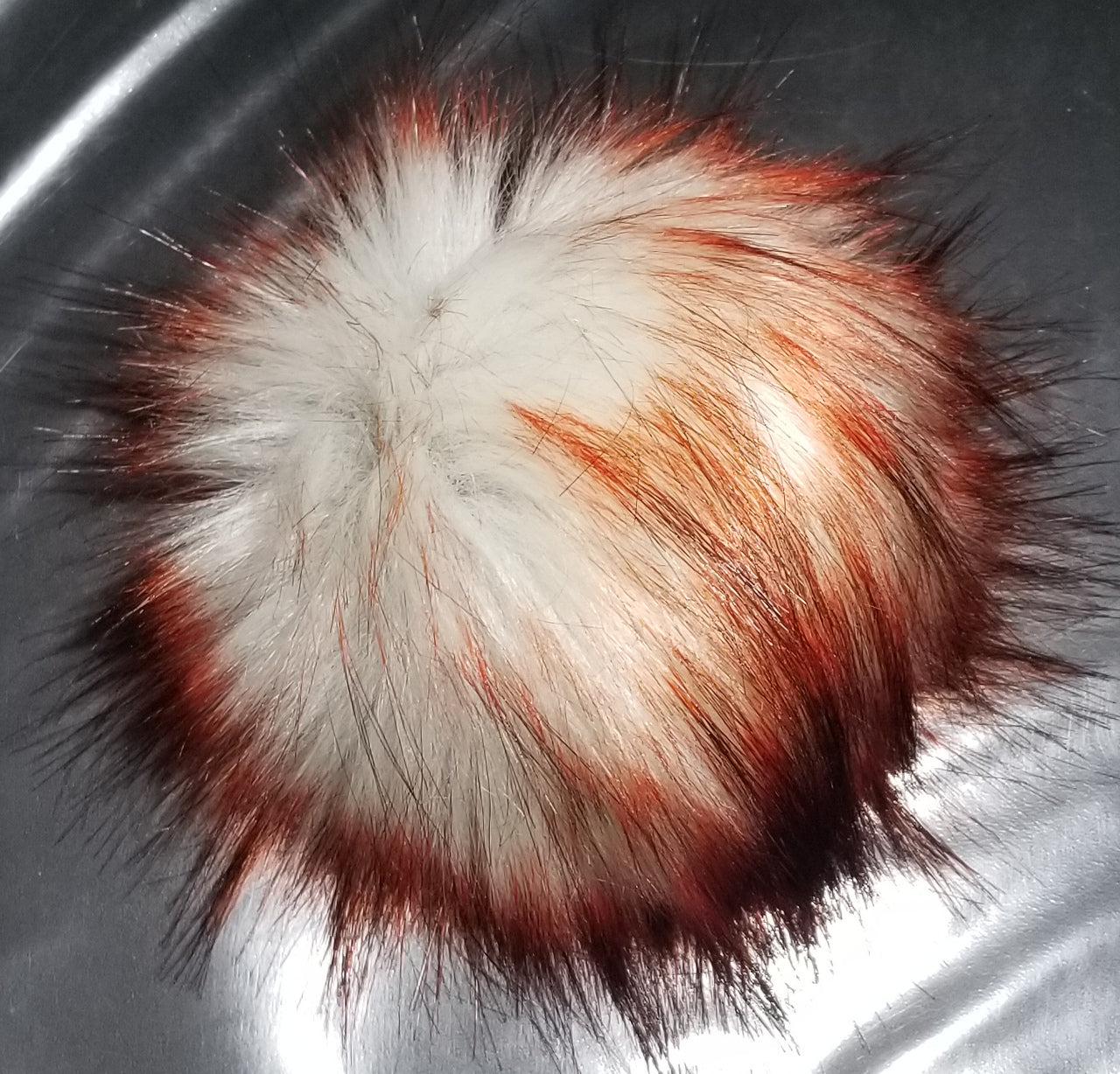 Faux Raccoon Fur Pom-Pom