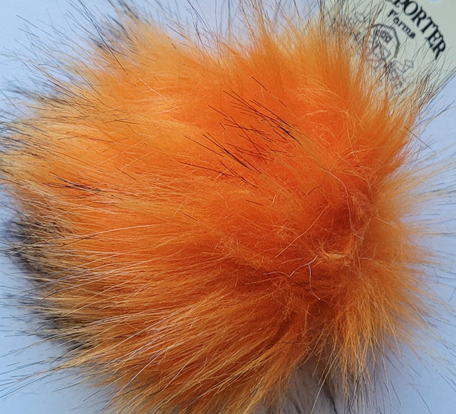 Faux Raccoon Fur Pom-Pom
