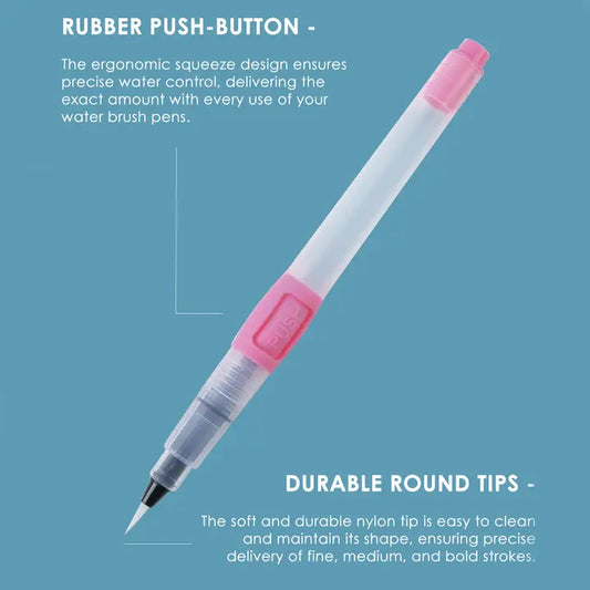 Premium Watercolor Brush Set of 3