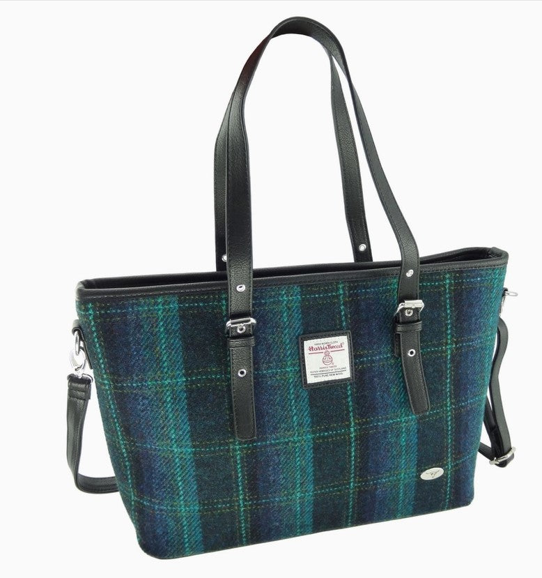 Tweed Tartan Spey Tote