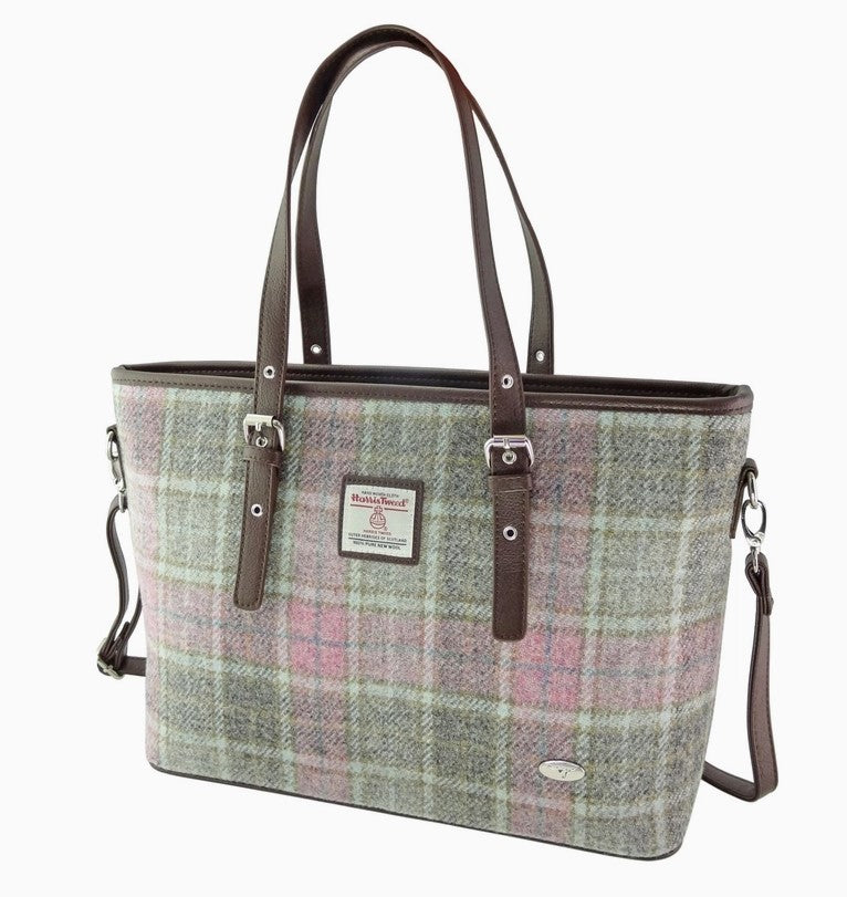 Tweed Tartan Spey Tote