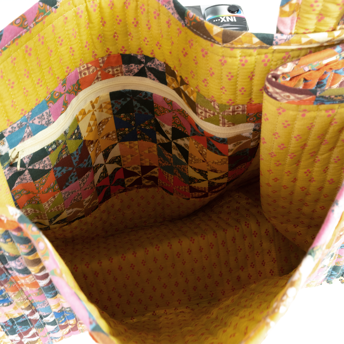Quilted Cotton Tote
