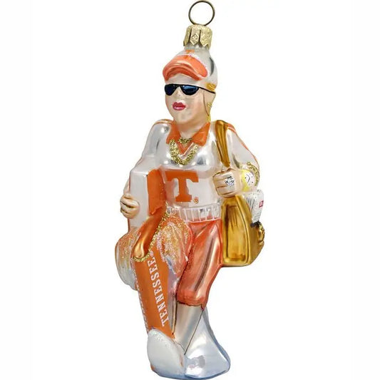 Tennessee Lady Fan Ornament